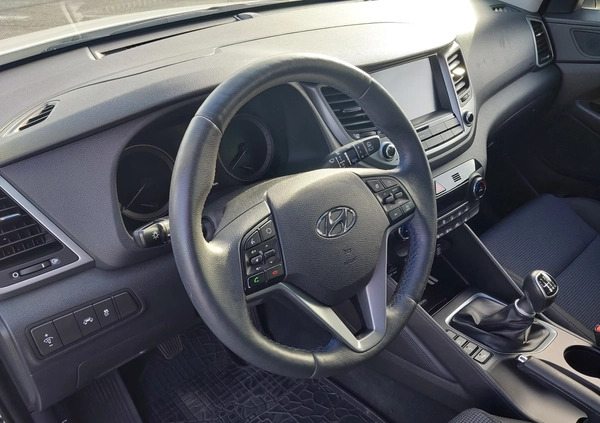 Hyundai Tucson cena 86000 przebieg: 72995, rok produkcji 2018 z Krosno małe 92